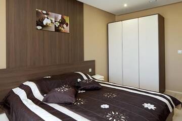 Фото номера Двухместный номер с 1 кроватью с видом на море Апарт-отели Aparthotel Paradiso г. Несебр 5