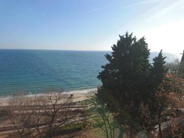 Фото номера Апартаменты с 2 спальнями, балконом и видом на море Апарт-отели Panorama Beach Apartments г. Несебр 11