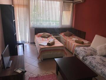 Фото номера Апартаменты с 1 спальней Апарт-отели Sunny House Family Complex г. Несебр 11