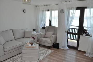 Фото номера Улучшенные апартаменты с 1 спальней с видом на море Апарт-отели Villa Elea г. Несебр 21