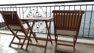 Фото номера Номер-студио с видом на море Апарт-отели Akrotiria Beach Apart Complex г. Несебр 16