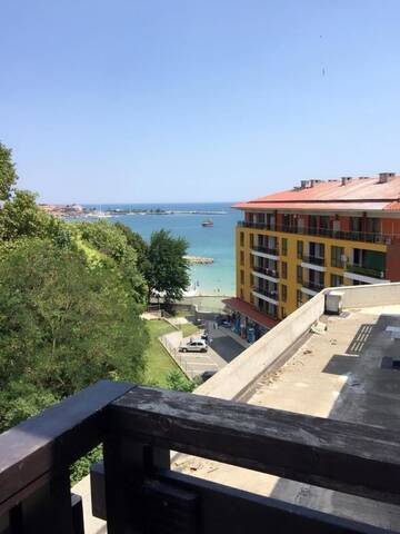 Фото номера Апартаменты с 1 спальней Апарт-отели Aparthotel Vigo Beach г. Несебр 10