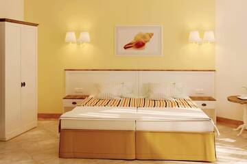 Фото номера Люкс с 1 спальней и балконом Отель Family Hotel Evridika г. Несебр 5