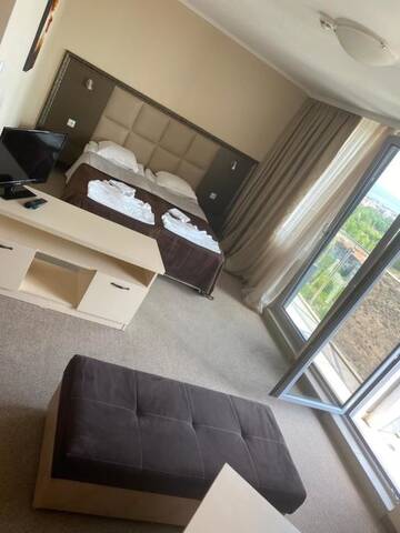 Фото номера Полулюкс с балконом (2 взрослых + 2 детей) Отель Kamenec Hotel г. Несебр 14
