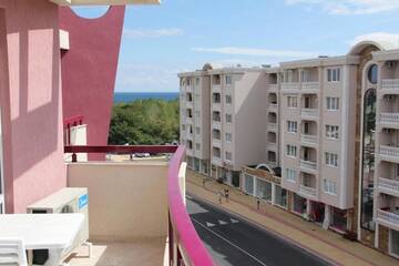 Фото номера Двухместный номер с 1 кроватью и балконом Апарт-отели Cabana Beach Club Complex г. Несебр 19