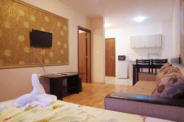 Фото номера Апартаменты с 1 спальней и балконом Апарт-отели Cabana Beach Club Complex г. Несебр 10
