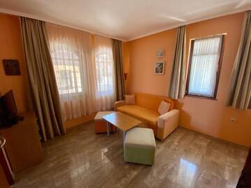 Фото номера Люкс с 1 спальней и видом на море (для 3 взрослых) Отель Hotel Saint Nikola г. Несебр 9